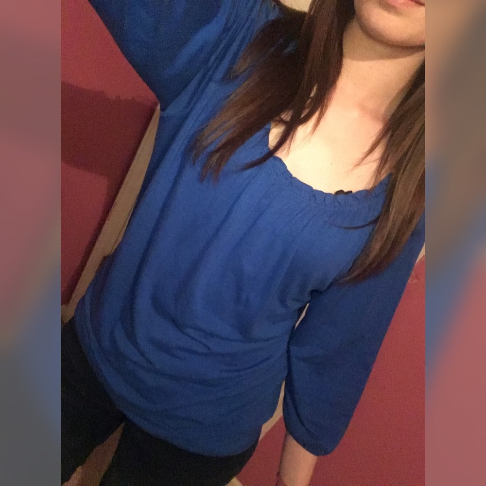 Pretty blue shirt